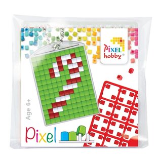 Pixel sleutelhanger - Zuurstok