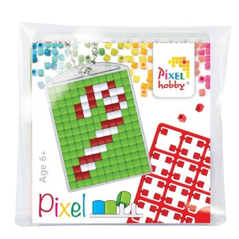 Pixelhobby | Pixel sleutelhanger - Zuurstok