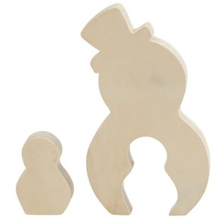 2 in 1 figuren - Sneeuwpop