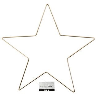 Ster ornament - goud