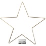 Ster ornament - goud