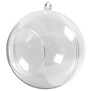 Deco Bal Met Opening, 8 cm (set van 5stuks)