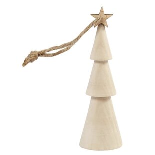 Christmas Tree 9cm / houten figuur
