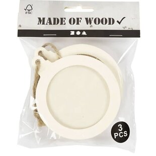 Ornament met lijst (3st)