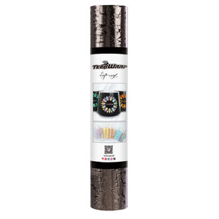 Textured Metallic Adhesive Vinyl - Dark Brown 1,5m TeckwrapCraft