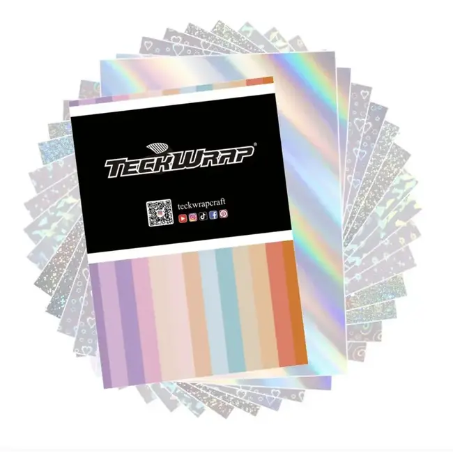 Holographic Laminate Sheets TeckwrapCraft