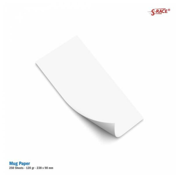 S-Race | S-RACE Sublimation Mug Paper - 238 x 98 mm