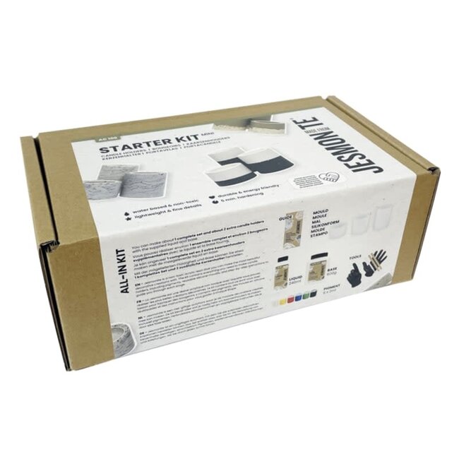 Jesmonite AC100 KIT MINI- Theelichthouder (3 st)