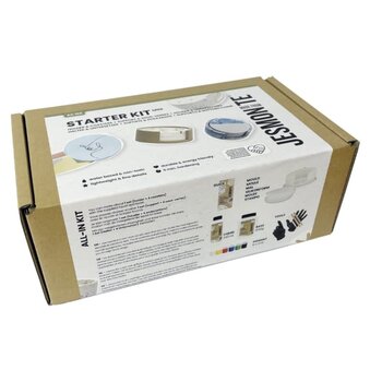 Jesmonite | Jesmonite AC100 KIT MINI - Houder en 4 onderleggers rond