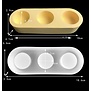 Silicone mal - Kaarshouder rond design - 3
