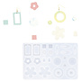 Silicone mal - Oorbellen bloemen