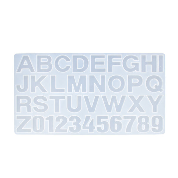 Silicone mal - ABC & cijfers