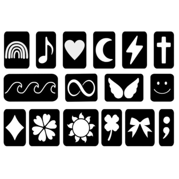 Feeërieke | A5 Set - Tattoo Symbols