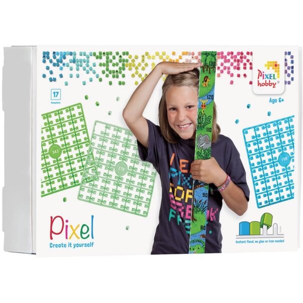 Pixelhobby | Pixel Groeimeter - Jungle