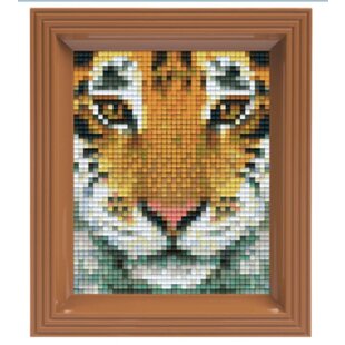 Pixel geschenkverpakking - Tijger
