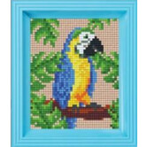 Pixel geschenkverpakking - Jungle Papegaai