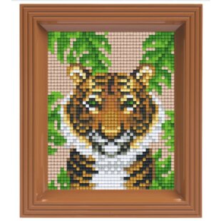 Pixel geschenkverpakking - Jungle tijger