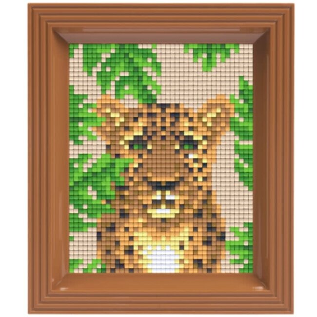 Pixel geschenkverpakking - Jungle panter