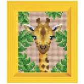 Pixel geschenkverpakking - Jungle giraf