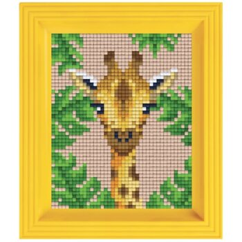 Pixelhobby | Pixel geschenkverpakking - Jungle giraf