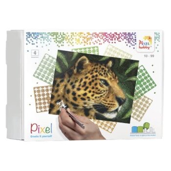 Pixelhobby | Pixel KIT - 4 basisplaten Panter