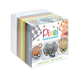 Pixel kubus - Wilde Dieren