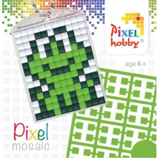Pixel sleutelhanger - Kikker