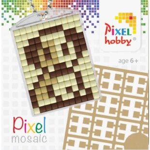 Pixel sleutelhanger - Hond