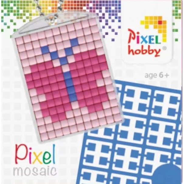 Pixelhobby | Pixel sleutelhanger - Vlinder