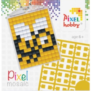 Pixel sleutelhanger - Bij