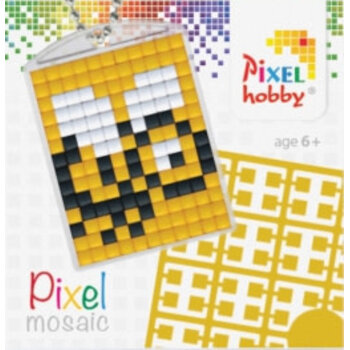 Pixelhobby | Pixel sleutelhanger - Bij