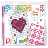 Pixel sleutelhanger - Hart In Hart