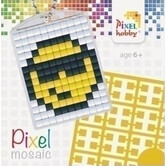 Pixel sleutelhanger - Smiley