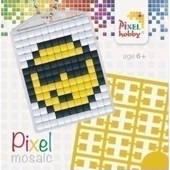 Pixelhobby | Pixel sleutelhanger - Smiley