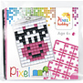 Pixel sleutelhanger - Lachende Koe