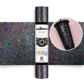Colorful Pearl Adhesive Vinyl - Black (1,5M) TeckwrapCraft