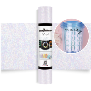 Colorful Pearl Adhesive Vinyl - White (1,5M) TeckwrapCraft