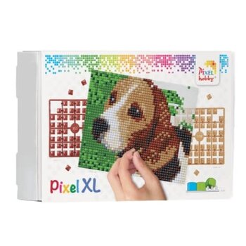 Pixelhobby | Pixel XL pakket op 4 basisplaten - Beagle