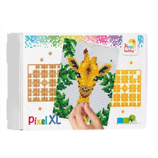 Pixel XL pakket op 4 basisplaten - Jungle Giraf