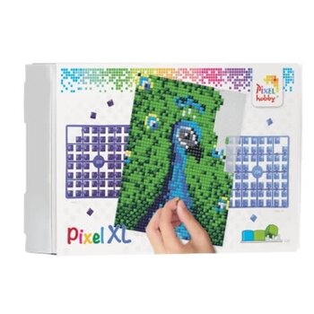 Pixelhobby | Pixel XL pakket op 4 basisplaten - Pauw