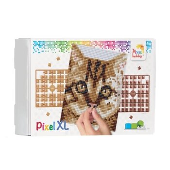 Pixelhobby | Pixel XL pakket op 4 basisplaten - Poes