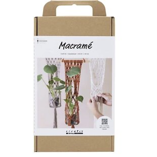 Macramé Bloemhanger Kit