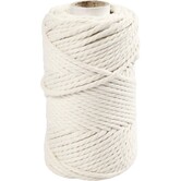 2mm Macramé Koord. off-white