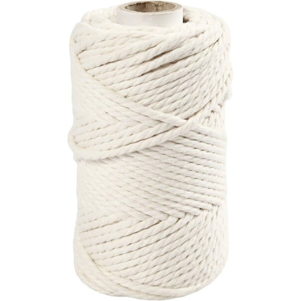 Creativ Company | 2mm Macramé Koord. off-white
