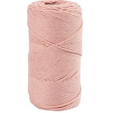 2mm Macramé Koord, Roze