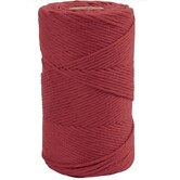 2mm Macramé Koord, Rood