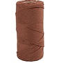 2mm Macramé Koord, Burnt Orange