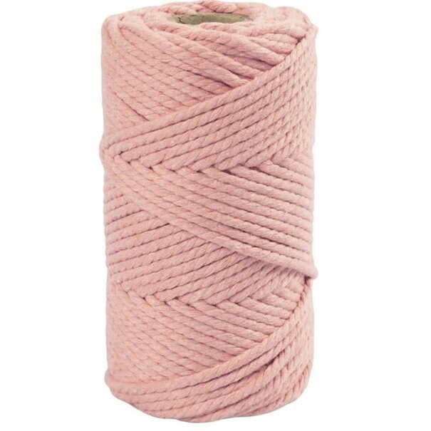 Creativ Company | 4mm Macramé, Roze