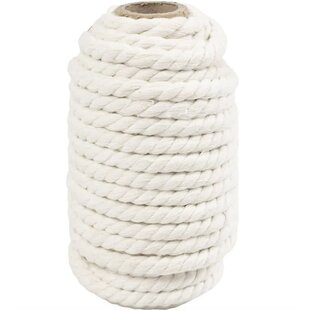 8,5mm Macramétouw - Off White