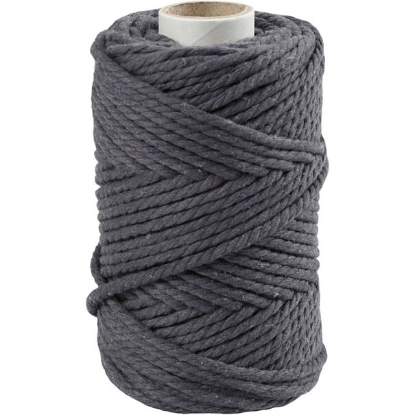Creativ Company | 2mm Macramé Koord. grijs